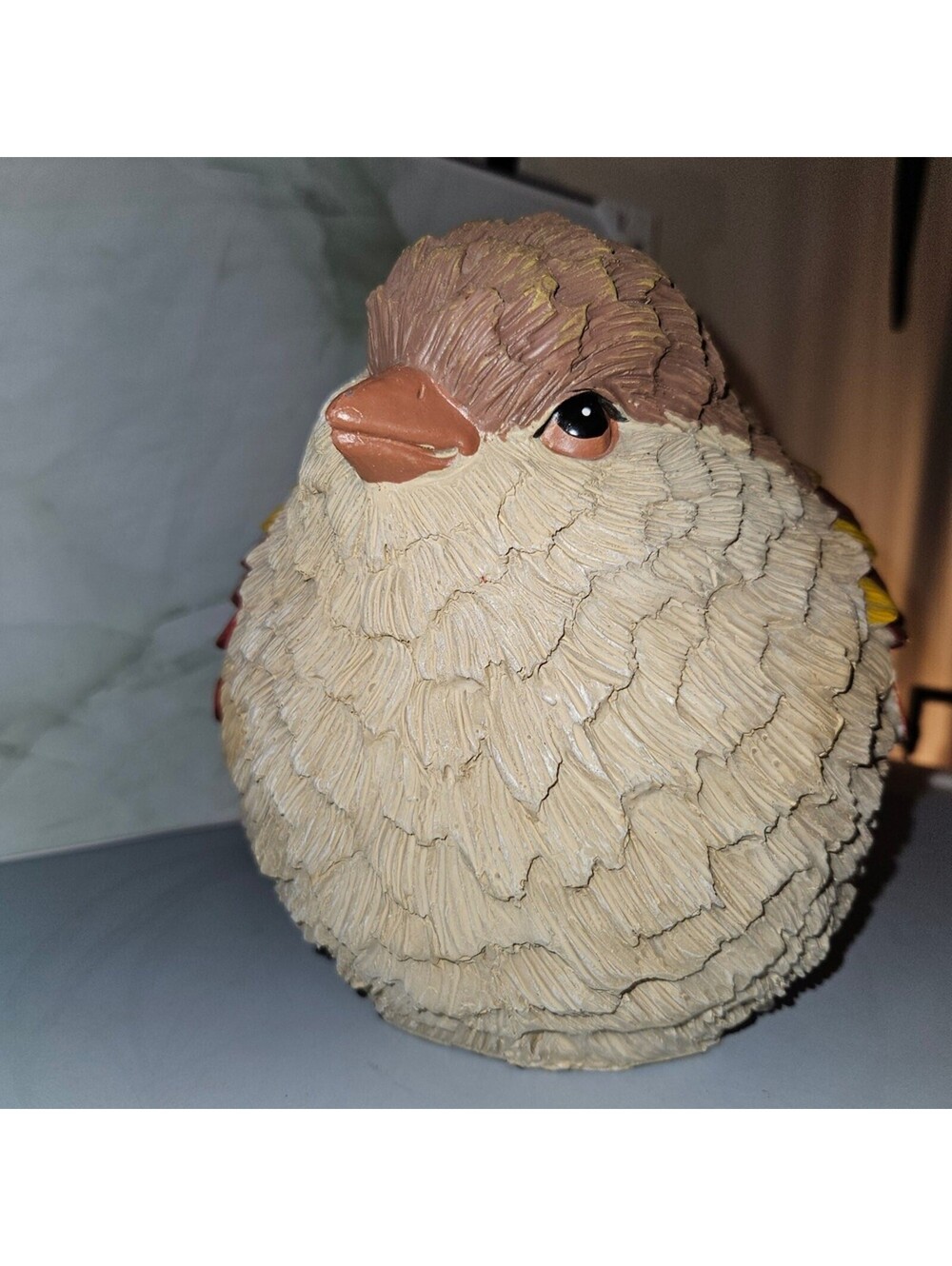 Bird Figurine Garden Decor Statue Sculpture Home Accent Decoration